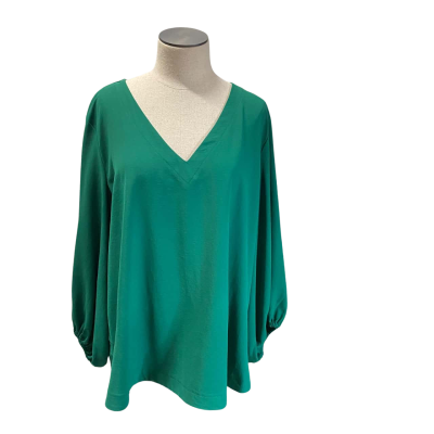 Joseph Ribkoff Green Long Sleeve Top Size 18