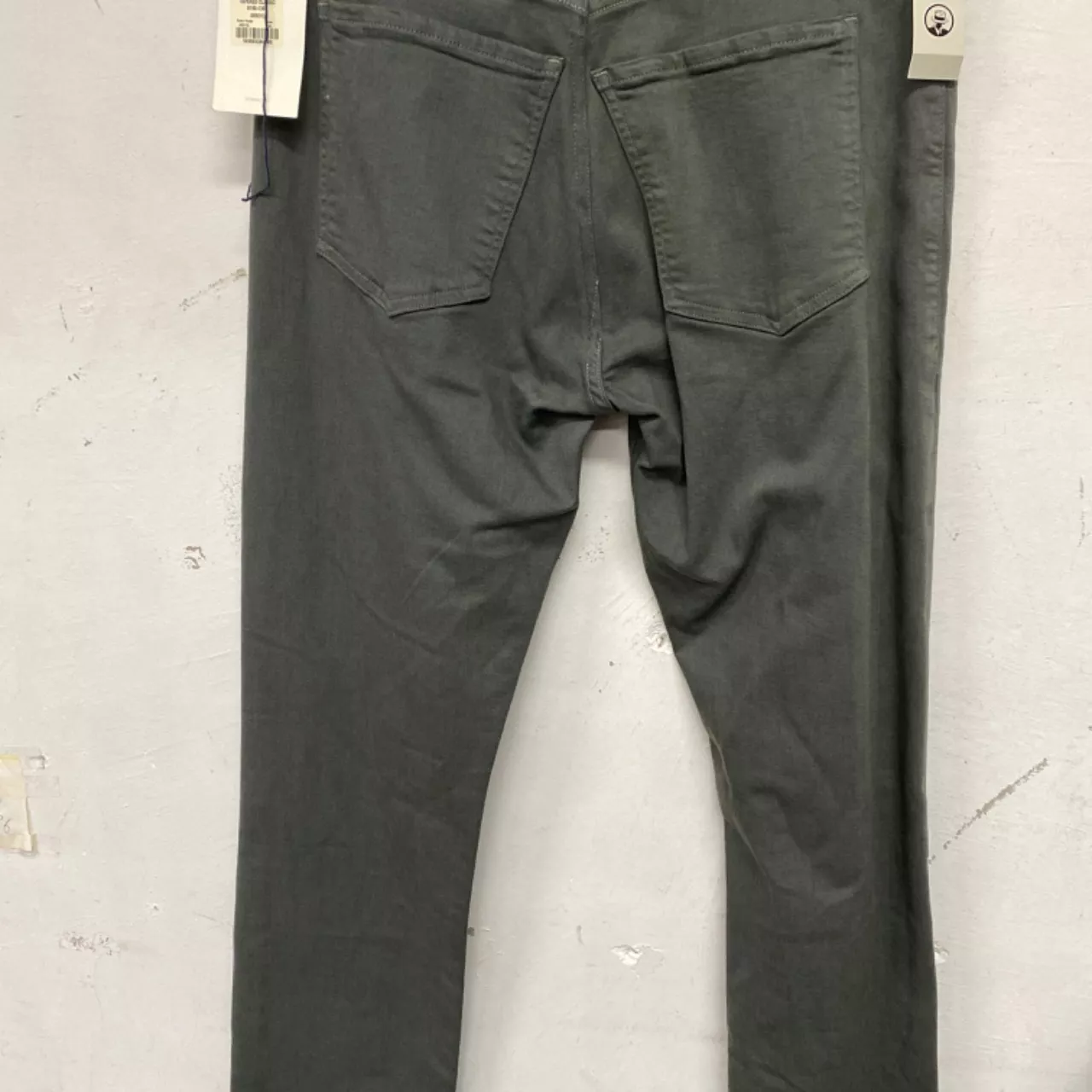 Adler Mens Size 31 Tapered Leg Jeans Green