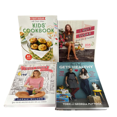 Healthy Eating Cookbooks x 4