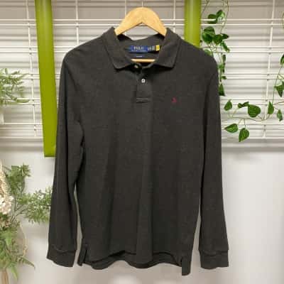 Polo Ralph Lauren Mens  Size XL Polo Shirt Grey 