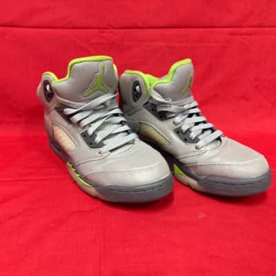 Boys’ Air Jordan 5 Retro “Green Bean” Sneakers