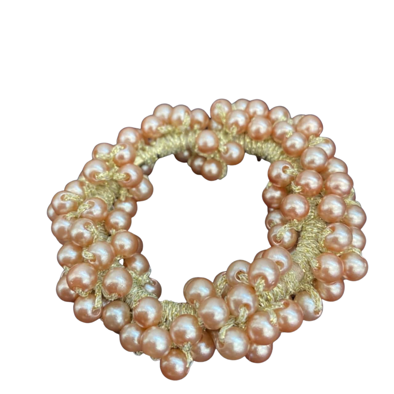 Rose Beaded Hair Elastic (s)