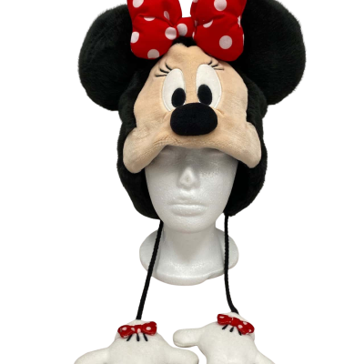 Kids Minnie Mouse Face Fan Cap/Hat 