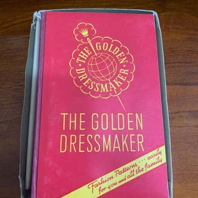 Rare 1950's Complete Golden Dressmaker Sewing System - Includes Original Scale Tape