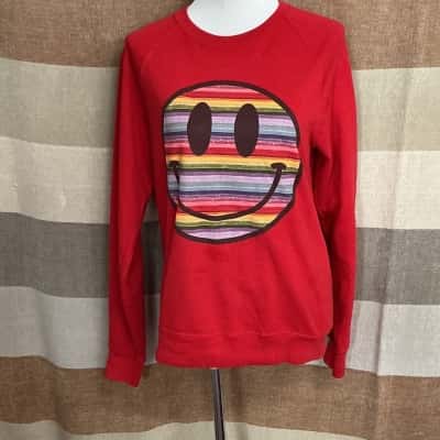 Fruit Of The Loom Womens  Size S Jumper Red 