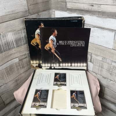 Bruce Springsteen & The Street Band Live 1975-85 cassette box -READ DESCRIPTION 