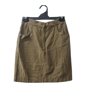 Liberty House Women's Size 10 Pencil Skirt in Brown 