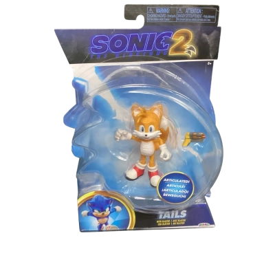 NEW Sonic The Hedgehog 2 Movie Figure - TAILS with Blaster 