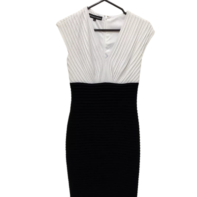 Anthea Crawford Women's  Size 8 Work Dress Black  / White 