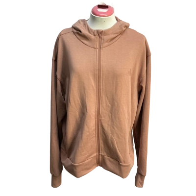 Adidas Womens  Size XL Track Jacket Brown 