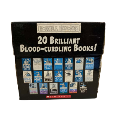 Horrible Histories Blood Curdling Box of Books