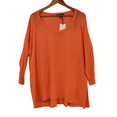 pingpong Womens Top Size XL Orange | Brand New | RRP $109