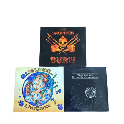 Lot of 3 Music CDs The Badpiper Burn/Liverdance/Music For The Kilted Re-Generation 
