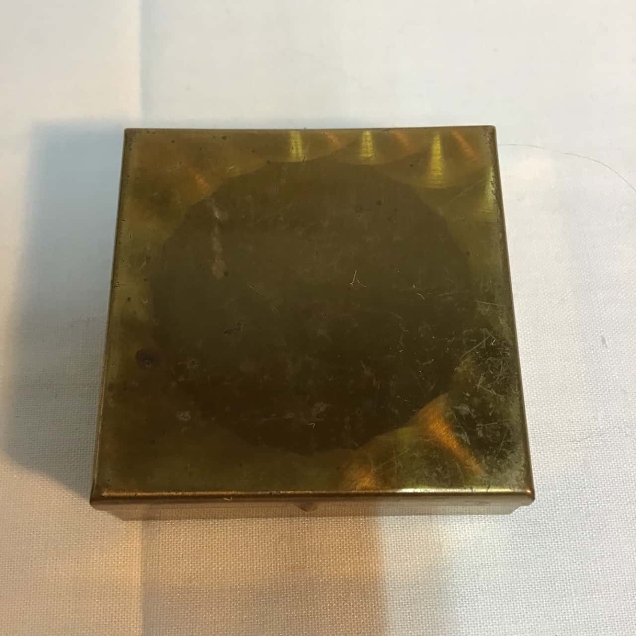 2 assorted items incl. trinket boxes, thimbles, bell,bottle(s)