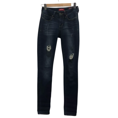 Guess Womens  Size UK 28 Skinny Jeans Navy Blue 