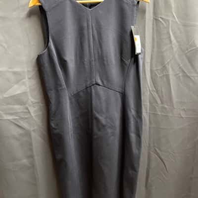 David Lawrence Womens Size 12 Navy Estelle Ponti Dress