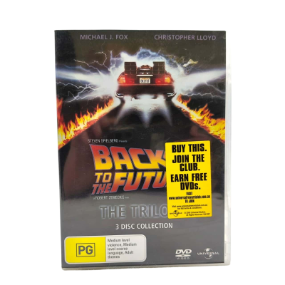 New Back To The Future Trilogy 3 Disc Collection 