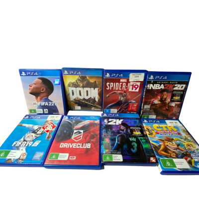 8x PS4 Games Bundle