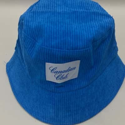 Canadian Club -Corduroy Bucket Hat - Size 60 - Blue 