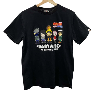 未使用⭐️BAPE KIDS NARUTO Tシャツ 100cm ブラック 未使用⭐️BAPE KIDS NARUTO Tシャツ 100cm ブラック Naruto