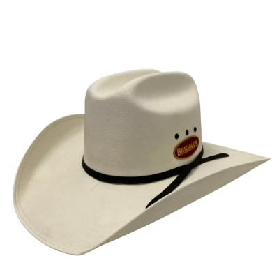  Brigalow Drover Straw Hat - White