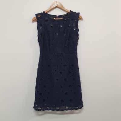 Portmans Women's Size 8 Navy Lace Dress - New With Tags