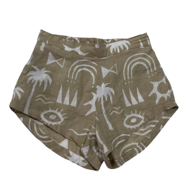 Lokoa The Label 100% Linen Beige Short Size M/L