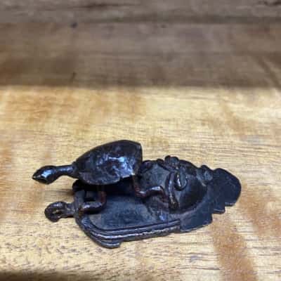 Vintage Gan Bronze Amulet Pendant