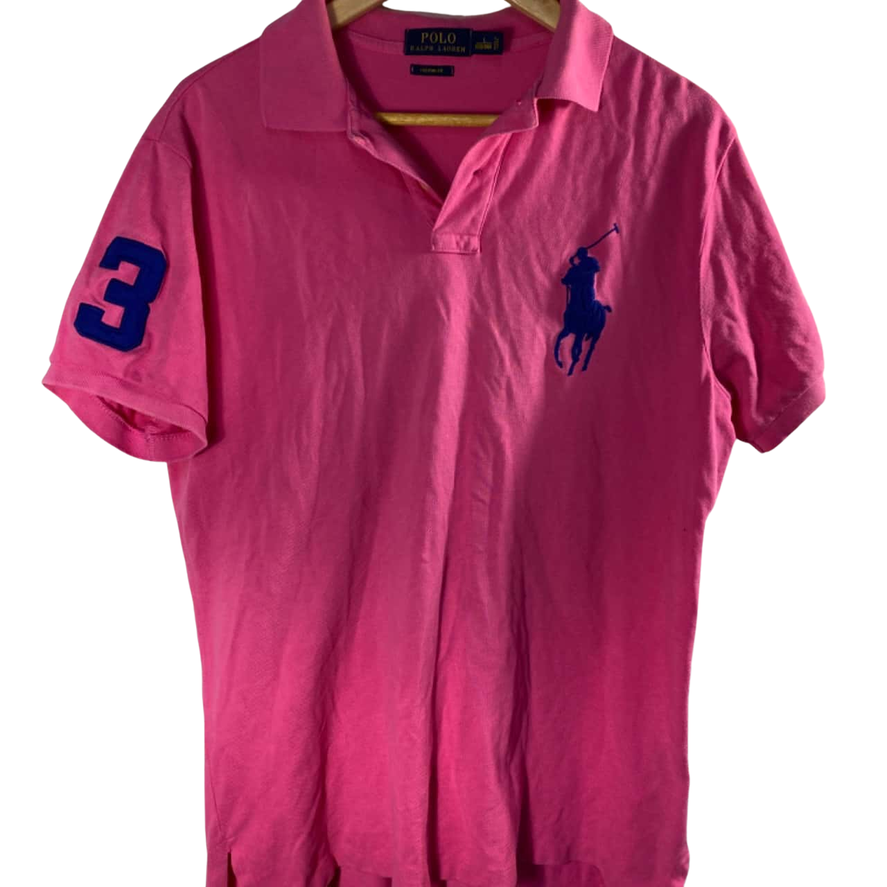 Polo Ralph Lauren Mens Size L Polo Pink (s)