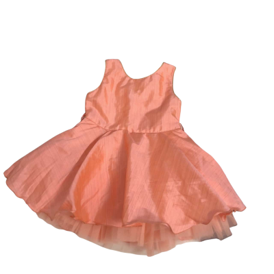  Kajol Girls Size 16 (1-2yrs) Special Occasion/Costume Dress Metallic Peach / Pink  