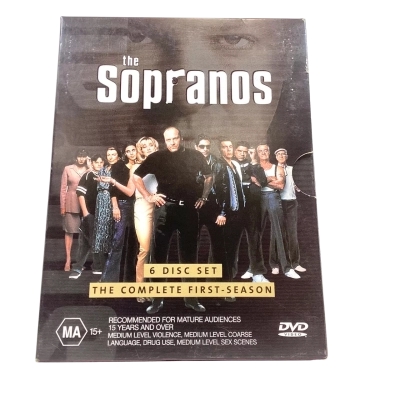 DVD - The Sopranos 6 Disc Set - The Complete First Season (MA)