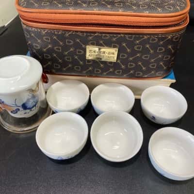 Art Make Taste brand portable ceramic tea set 