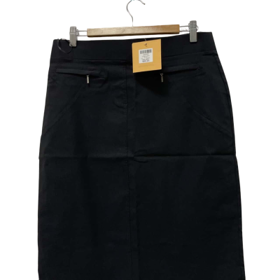 Noni B Womens  Size S Denim Skirt Black  