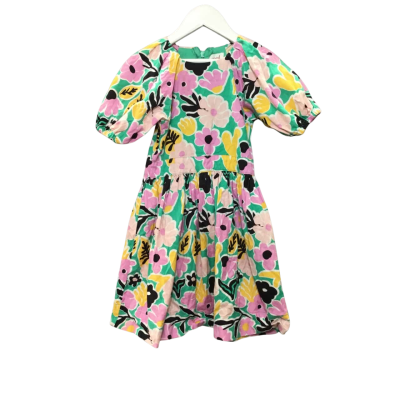 Seed Heritage Kids  Size 3 Green Floral Dress 