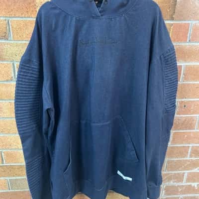 Saint Morta Mens  Size XXL Hoodie Navy Blue 