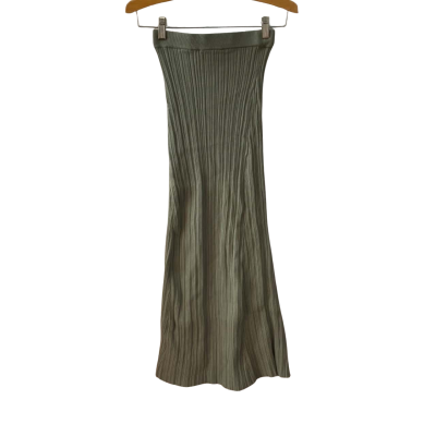 Billy J Womens  Size S-M Sonya Maxi Skirt Olive 