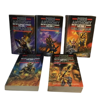 Piers Anthony Books as pictured 
