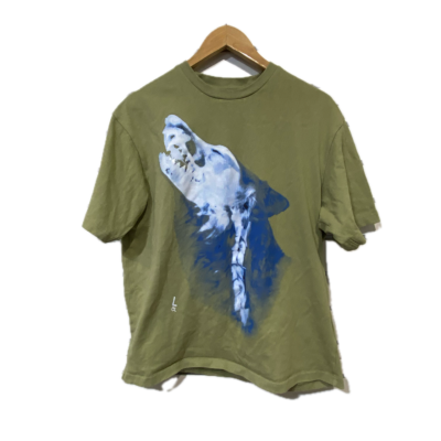 Acne Studios Unisex  Size S Short Sleeve Shirt Green 