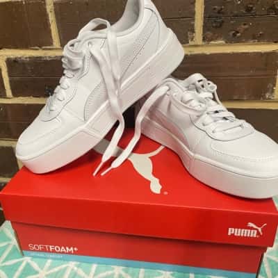 Puma Skye White Runners Womens Size 36 / 6 