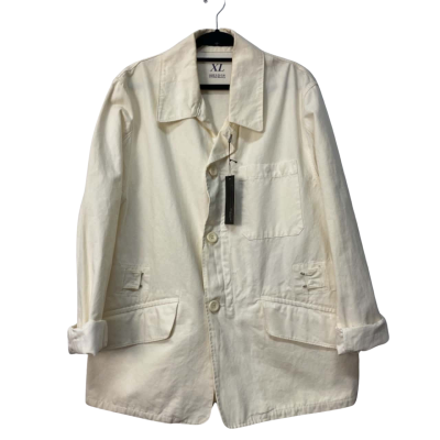BNWT Stone Island Men beige shirt Jacket Size XL see all pics
