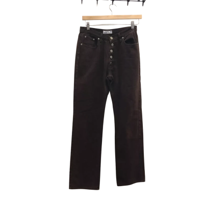 Jeanswest  Vintage Womens  Jeans Size 13 Brown 