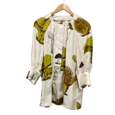 Oroton Womens  Size 14 Blouse Brown 