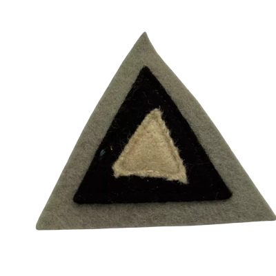 WWII Australian Army Unit Headquarters, 3rd Australian Corps Colour Patch 