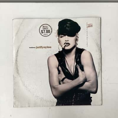 Madonna "Justify my love" vinyl