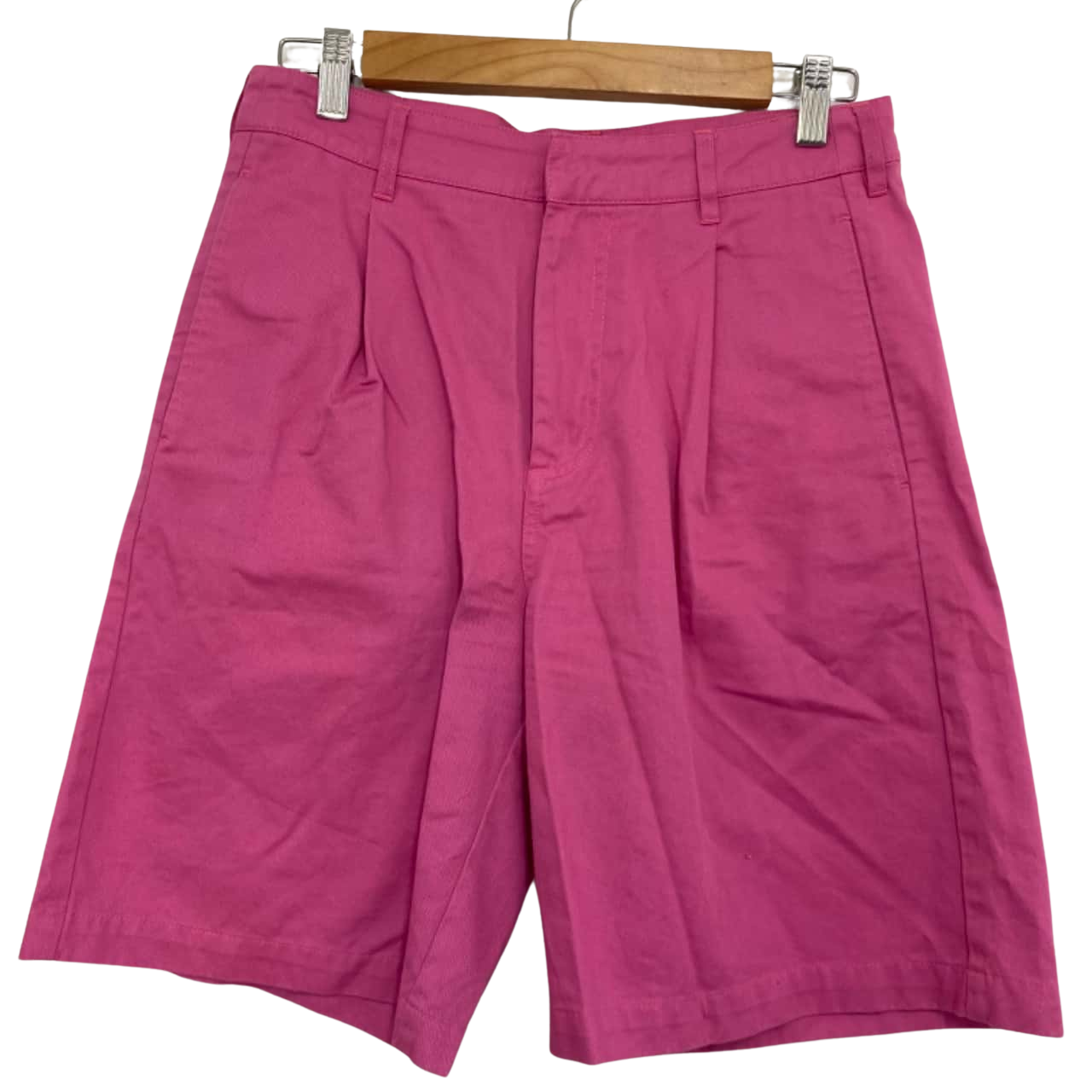 Stussy Womens Size 3 Pink Denim Shorts (s)