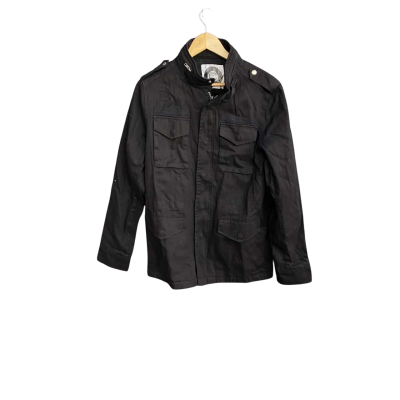 Dangerfield Mens  Size S Denim Jacket Black  