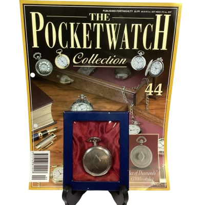 ‘Ace of Diamonds’ (1880s-style) #44 Hachette Pocket Watch