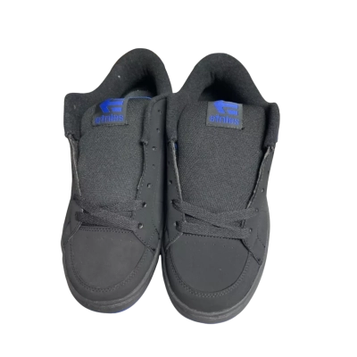 Etnies Mens Size 10 Black  / Blue Shoes