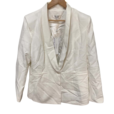 BNWT SHILLA THE LABEL Womens Size XL White Blazer 