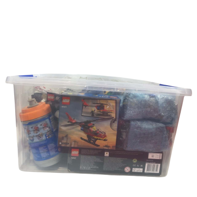 BOX OF LEGO 